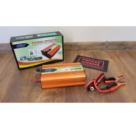 Įtampos keitiklis - inverteris CEJ 12V/220V 1000W + USB