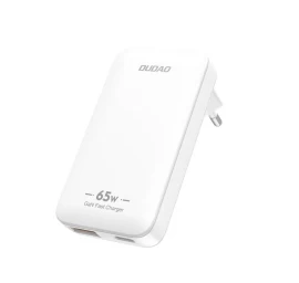 Itin Plonas Gan 65w Usb-a Usb-c Pd Es / Jav Kelioninis įkroviklis - Baltas