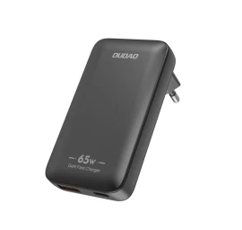 Itin Plonas Gan 65w Usb-a Usb-c Pd Es / Jav Kelioninis įkroviklis - Juodas