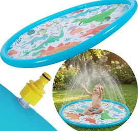 įvaizdinis Mata 154x7cm Dinosaurų Fontaninis žaidimų žemėlapis 51626