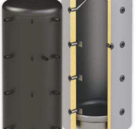 Izoliuota akumuliacinė talpa Sun System PBM 1000, 1000 l