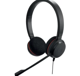 Jabra Evolve 20 UC Stereo Laidinės ausinės, USB-C/A, Juoda
