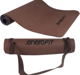 Jogos Ir Fitneso Kilimėlis Tpe Anti-slip Brown Enero Fit