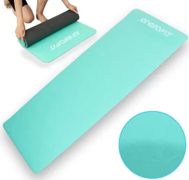 Jogos Ir Fitneso Kilimėlis Tpe Anti-slip Mint Grey Enero Fit