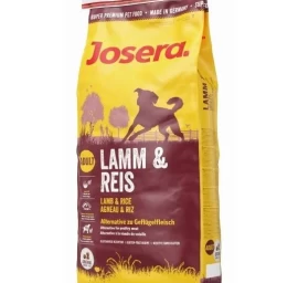 Josera Lamb &amp; Rice sausas pašaras šunims 0.9kg