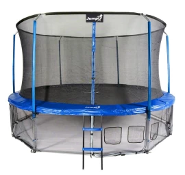 jumpi 435 Cm/14ft maxy Comfort Blue Sodo Batutas Su Vidaus Tinklu