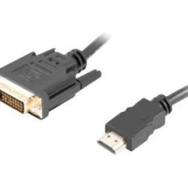 Kabel HDMI(M)-DVI-D(M)  3 M  czarny DUAL LINK