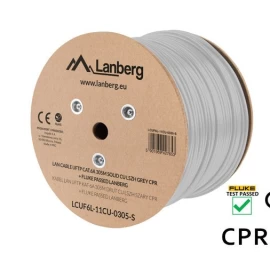 Kabel UFTP Kat.6 CU305m Drut  LCUF6L-11CU-0305-