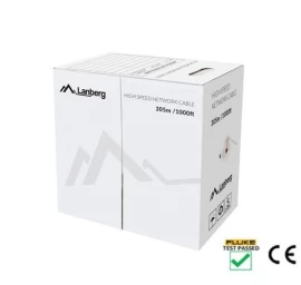 Kabel UTP Kat.5e DRUT   CU greenLCU5-12CU-0305-