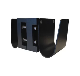 Kabelio laikiklis ant 60mm stulpo - Dvigubas