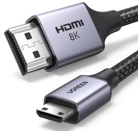 Kabelio Mini Hdmi - Hdmi 2.1 8k 1 M - Pilkas