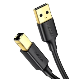 Kabelio Usb B Tipo - Spausdintuvo Vyriškas - Usb 2.0 Vyriškas 480mbps 1m Juodas