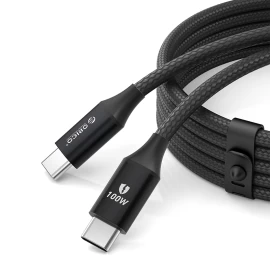 Kabelis Cdx 100w 5a Power Delivery Usb-c 1 M - Juodas
