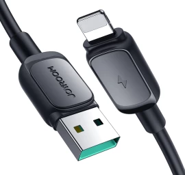 Kabelis iphone Lightning - Usb 2.4a 1,2 M Juodas