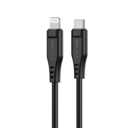 Kabelis Iphone Mfi Usb-c - Lightning 30w 3a 1,2 M Juodas