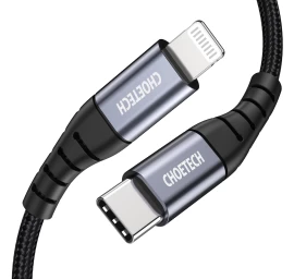 Kabelis Iphone Mfi Usb-c - Lightning 480mb/s 3a 2 M Juodas
