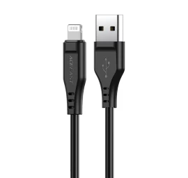 Kabelis Iphone Mfi Usb - Lightning 2.4a 1.2m Juodas