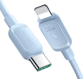 Kabelis iphone Usb-c - lightning 20w 1,2 M Mėlynas