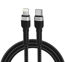 Kabelis Iphone Usb-c - Lightning Pd 30w 2 M Juodas