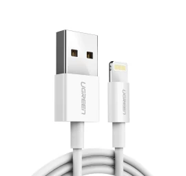 Kabelis Iphone Usb - Lightning Mfi 2m 2.4a Baltas