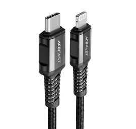 Kabelis Mfi Iphone Usb-c - Lightning 30w 3a 1,2 M Juodas