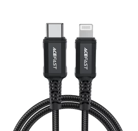 Kabelis Mfi Iphone Usb-c - Lightning 30w 3a 1,8 M Juodas