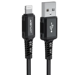 Kabelis Mfi - Iphone Usb - Lightning 2.4a 1,8 M Juodas