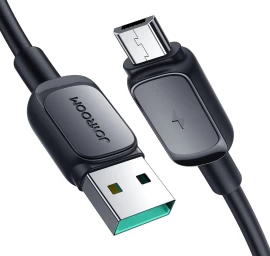 Kabelis Microusb - Usb 2.4a 480mbps 2 M Juodas
