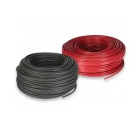 Kabelis saulės elektrinėms H1Z2Z2-K, 1x4, Cu, 1000V, juodas /raudonas