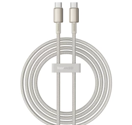 Kabelis Tungsten Gold Usb-c 100w 2 M - Auksinis
