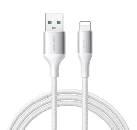 Kabelis Usb-a - Iphone Lightning 3a 2 M - Baltas