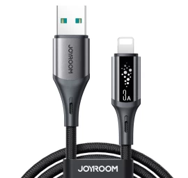 Kabelis Usb-a - Iphone Lightning S-a60 Startalk 3a 1,2 M - Juodas