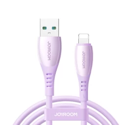 Kabelis Usb-a - iphone Lightning Vibrant Series 3a 1,2 M - Violetinės Spalvos