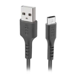 Kabelis Usb-a - Micro-usb 1 M - Juodas