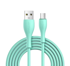 Kabelis Usb-a - Microusb 3a įkrovimo Indikatorius 2 M žalias