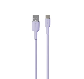 Kabelis Usb-a - Usb-c 1,5 M - Violetinis