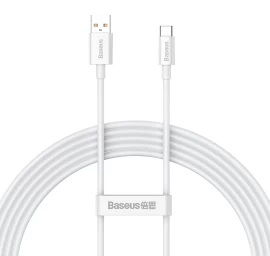 Kabelis Usb-a - Usb-c superior Series 100w 1 M - Baltas