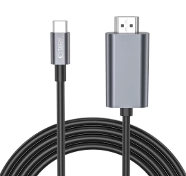 Kabelis Usb-c - Hdmi 4k 60hz 2 M - Juodas