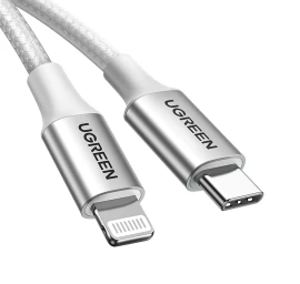 Kabelis Usb-c - Iphone Lightning Mfi 1 M - Sidabrinis