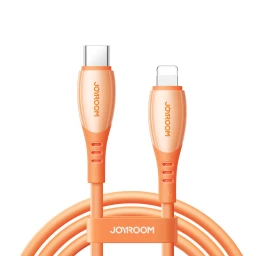 Kabelis Usb-c - iphone Lightning Vibrant Series 30w 1,2 M - Oranžinis