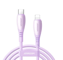 Kabelis Usb-c - iphone Lightning Vibrant Series 30w 1,2 M - Violetinės Spalvos