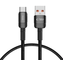 Kabelis Usb-c - Usb-a 100w 5a 0,5 M - Juodas