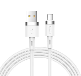 Kabelis Usb - Usb-c 2.4a 1,2 M Baltas