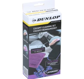 Kabinos Valymo Rinkinys 2 Dalių Dunlop Levandų Spalvos
