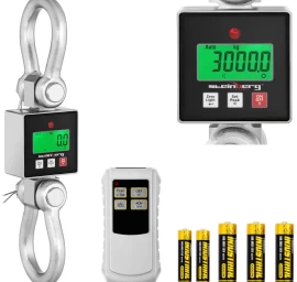 Kablinės Sandėlio Svarstyklės Su Lcd Nuotolinio Valdymo Pulteliu Iki 3000 Kg