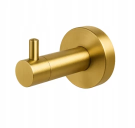 Kabliukas Balneo QUBE 1, matinio aukso sp., M0101030101