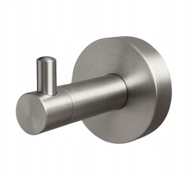 Kabliukas Balneo QUBE 1, nerūdijantis plienas, M0101010101