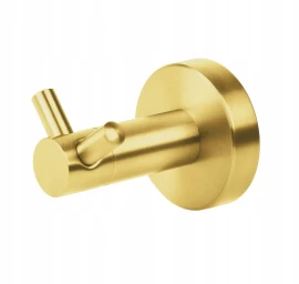 Kabliukas Balneo QUBE 2, matinio aukso sp., M0101030201