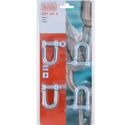 Kabliukas Su Kabliuku 4vnt. Black + Decker
