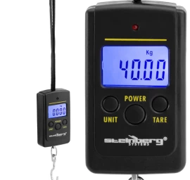 Kabliukų Ir Kilpų žvejybos Bagažo Svarstyklės Su Dirželiu Iki 40 Kg / 10 G